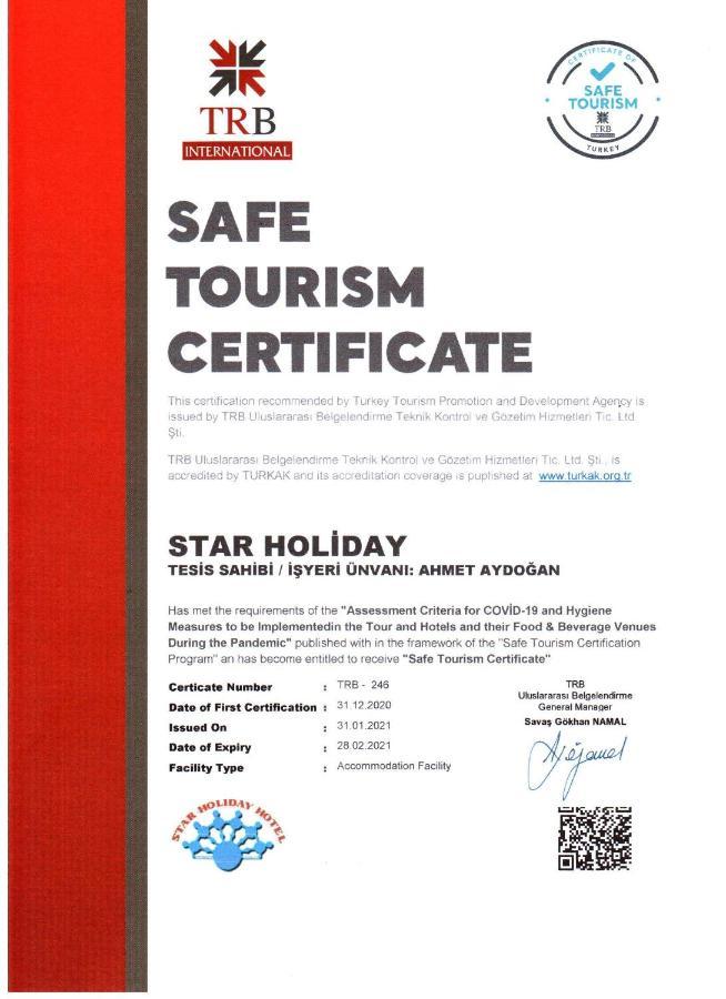 Star Holiday Hotel Istanbul Eksteriør billede