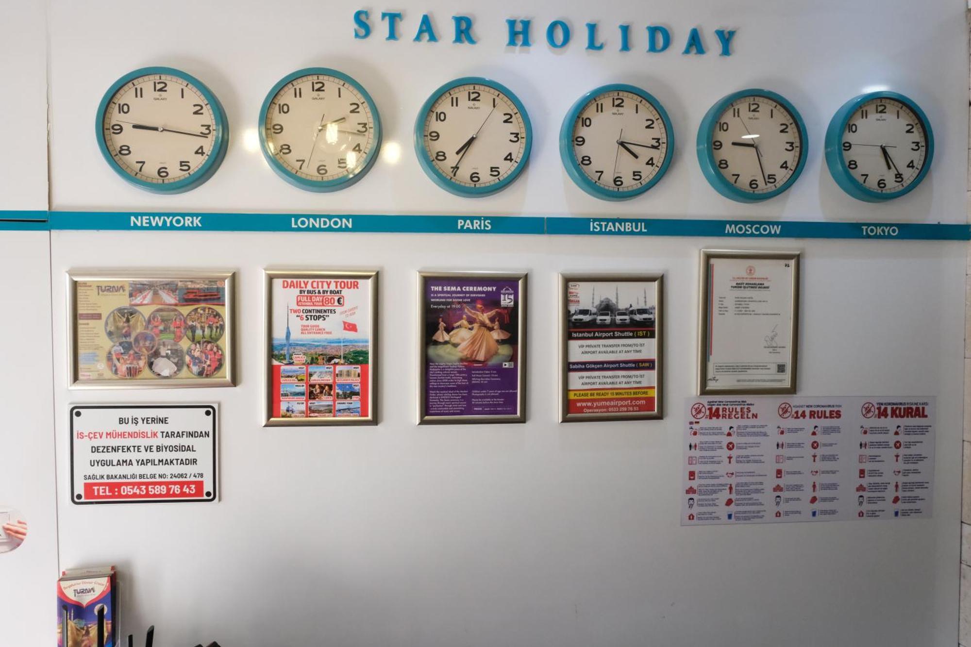 Star Holiday Hotel Istanbul Eksteriør billede